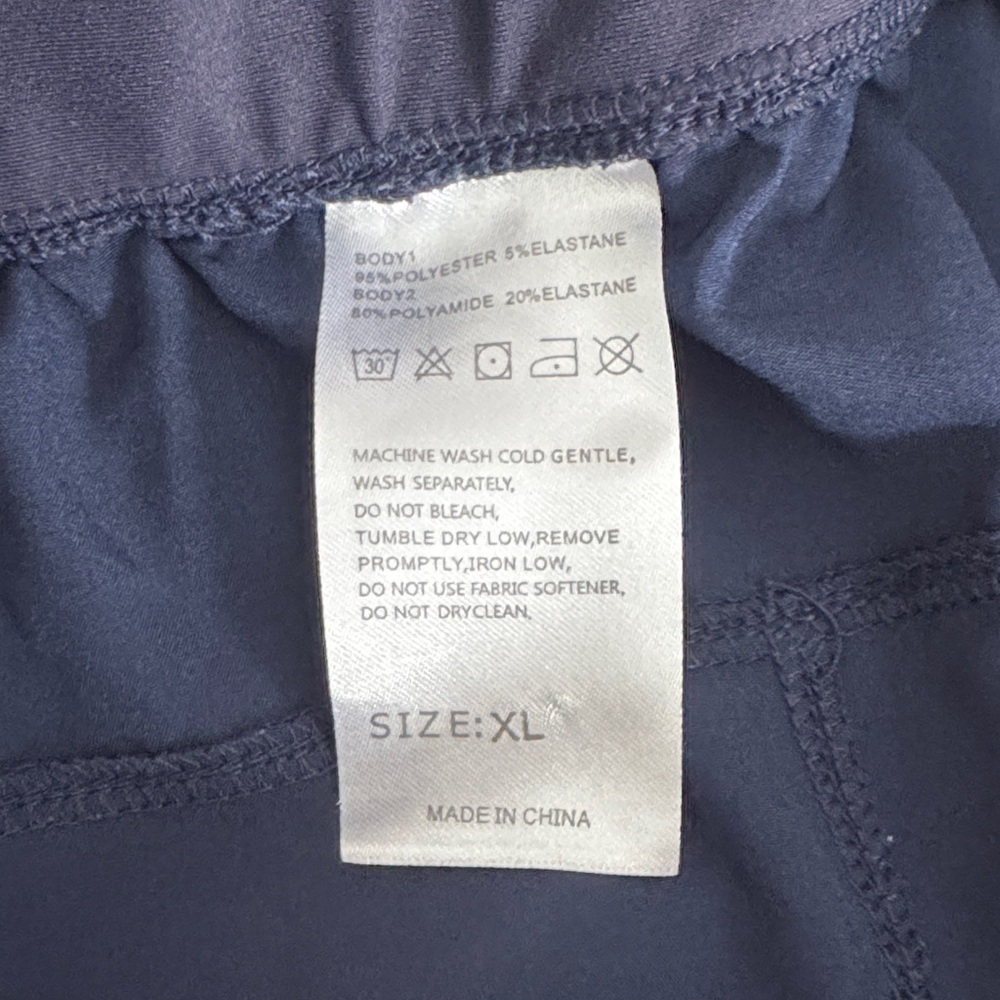 Navy Blue Athletic Shorts- Like New! - Picture 4 of 10